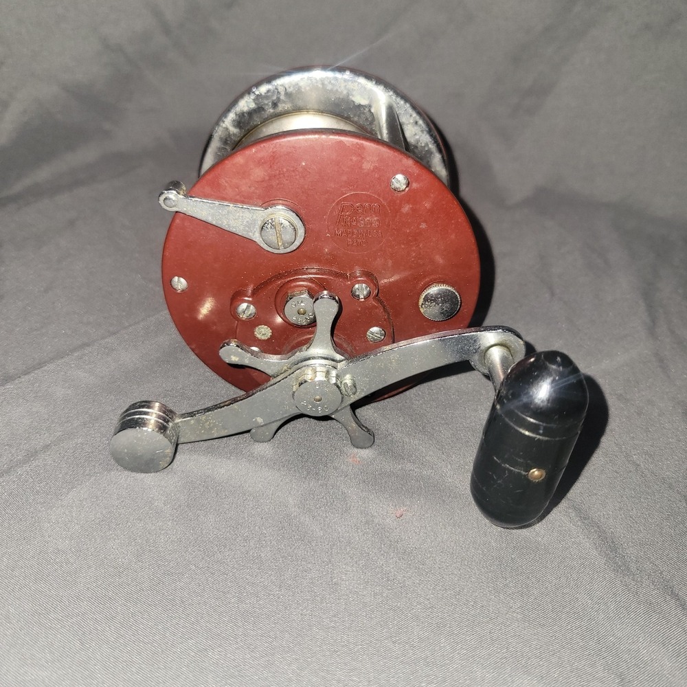 Vintage Penn Peer No 309 Level Wind Saltwater Fishing Reel Made in USA  Works